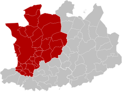 Arrondissement Antwerpen Belgium Map